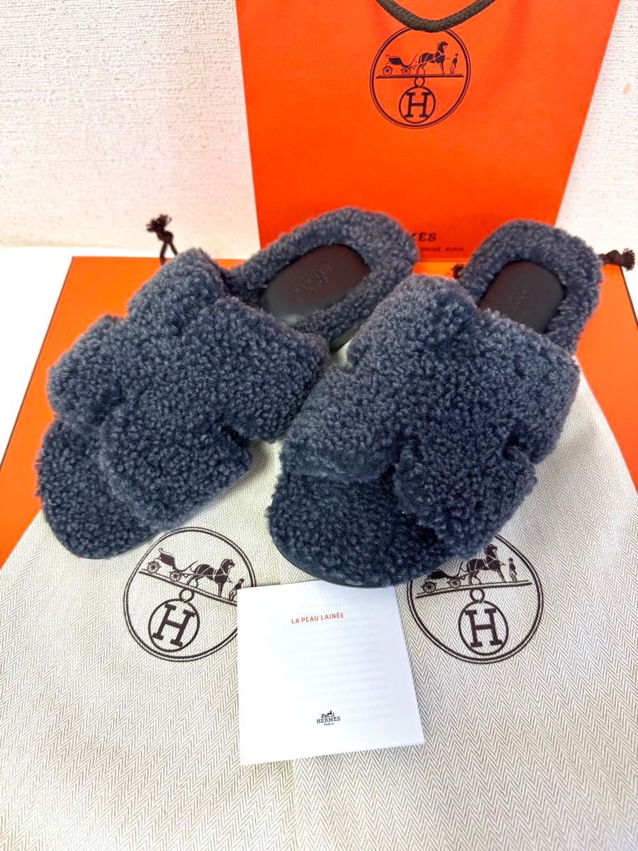 HERMES イズミール/サンダル/ムートン【新品 国内購入】|Yahoo HERMES イズミール/サンダル/ムートン【新品 国内購入】|Yahoo