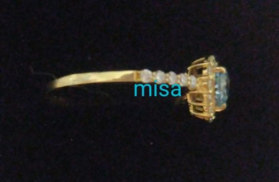 ダイヤモンド アクアマリン ハート リング 指輪 ハートシェイプ ダイヤモンド アクアマリン ハート リング 指輪 ハートシェイプ