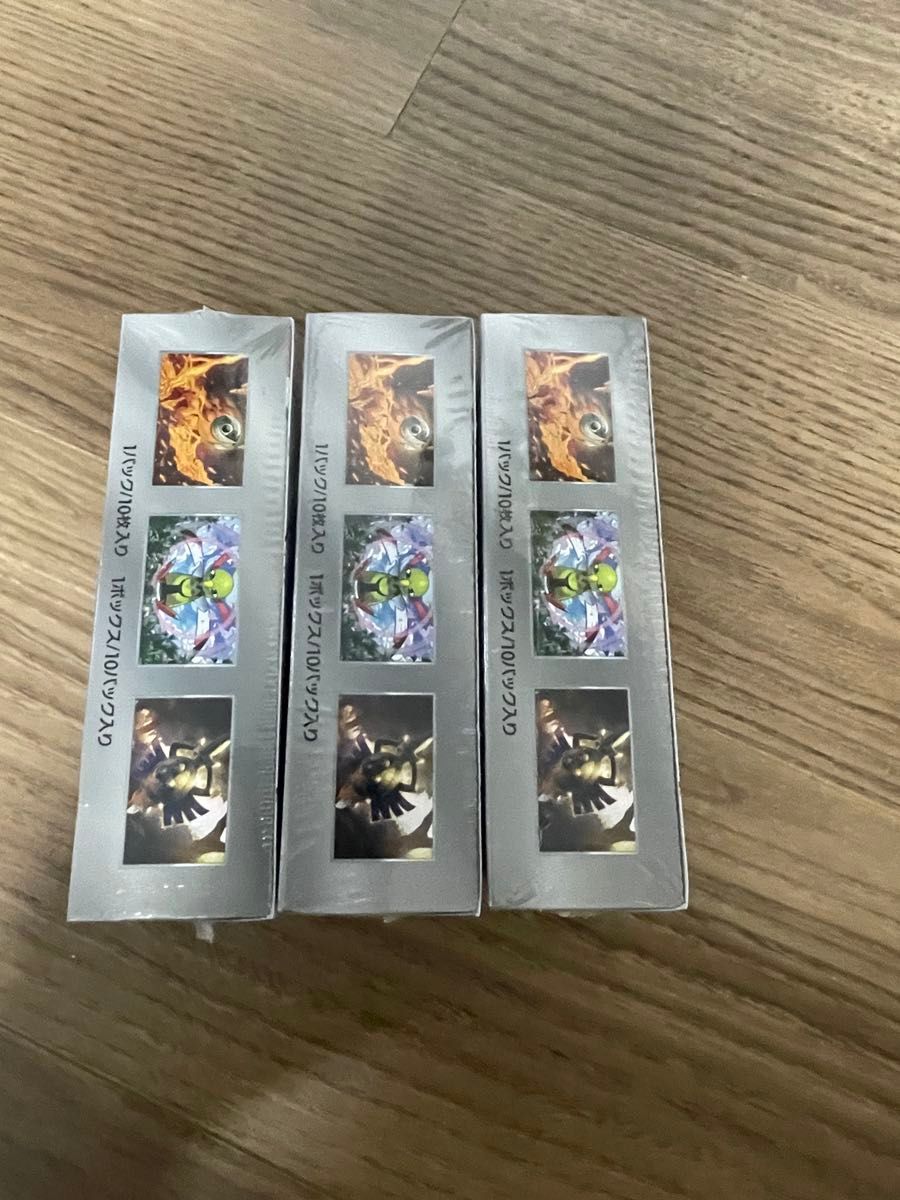 ポケモンカードゲーム テラスタルフェスex3BOX シュリンク付き ポケモンカードゲーム テラスタルフェスex3BOX シュリンク付き