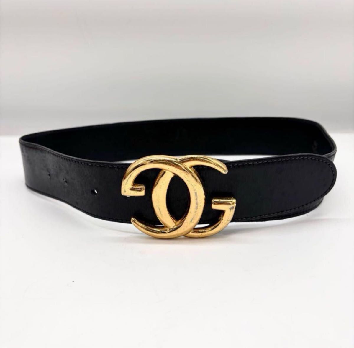 GUCCI グッチ レザー オールドグッチ ベルト GGバックル GUCCI グッチ レザー オールドグッチ ベルト GGバックル