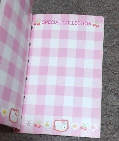 キティ シール帳 手帳 6穴 さくらんぼ 平成レトロ レトロ 平成 キティ シール帳 手帳 6穴 さくらんぼ 平成レトロ レトロ 平成