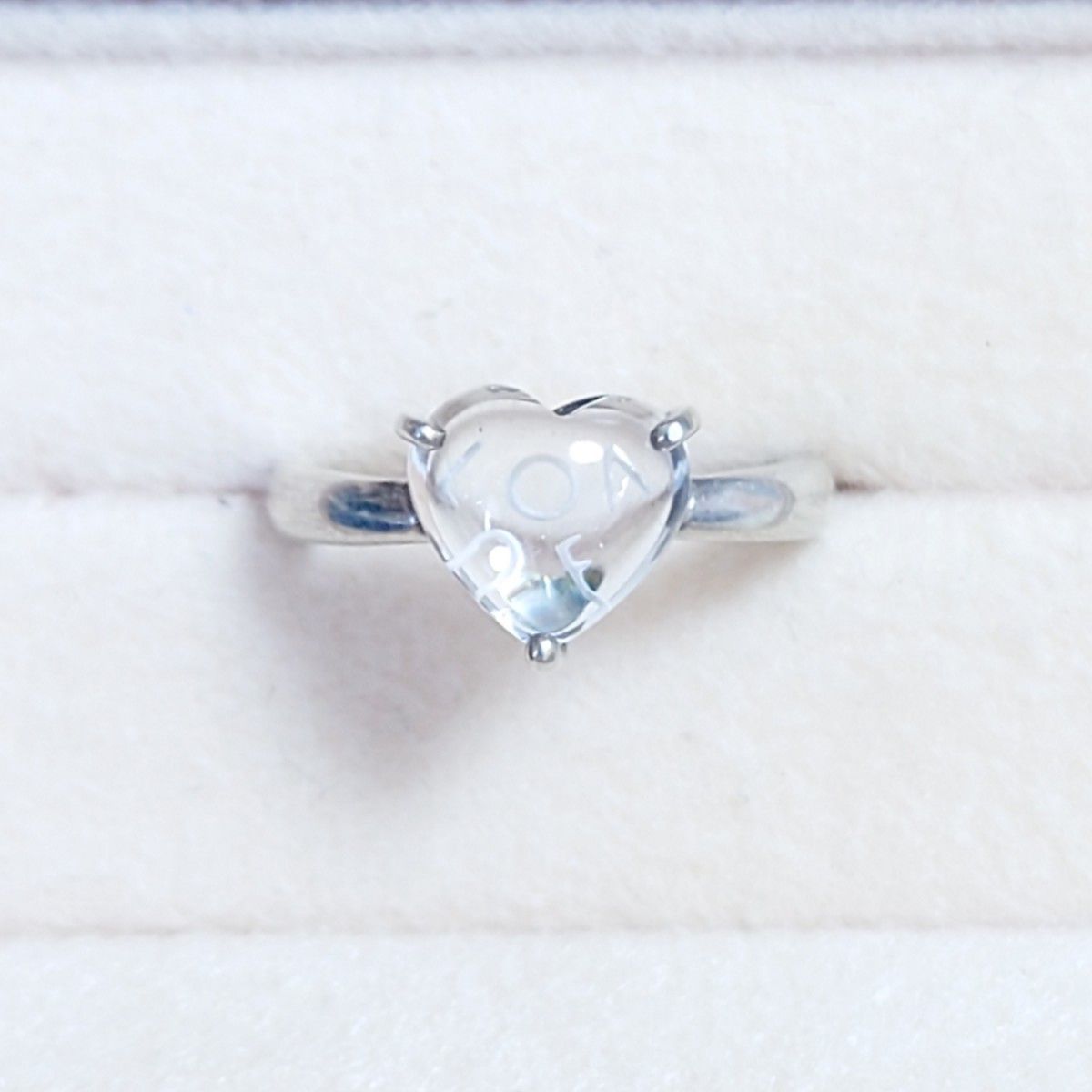 4℃ SV925 リング ハート 指輪 シルバー925 SILVER 可愛い 4℃ SV925 リング ハート 指輪 シルバー925 SILVER 可愛い