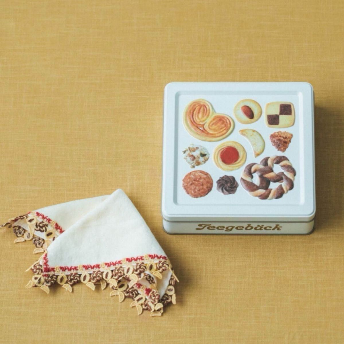 ユーハイム 近沢レース コラボセット テーゲベック クッキー缶 ユーハイム 近沢レース コラボセット テーゲベック クッキー缶