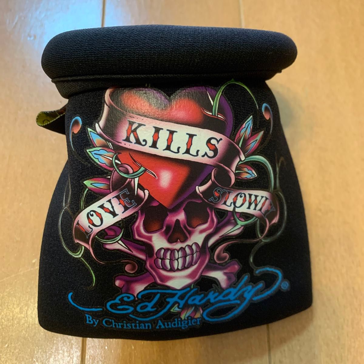 Ed Hardy エドハーディー 小物入れ スカル ドクロ 廃盤品 激レア Ed Hardy エドハーディー 小物入れ スカル ドクロ 廃盤品 激レア
