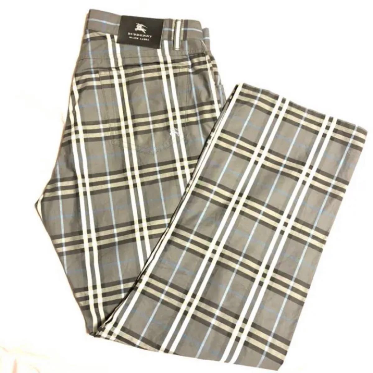 Paypayフリマ バーバリーburberry チェック柄パンツ グレー Paypayフリマ バーバリーburberry チェック柄パンツ グレー