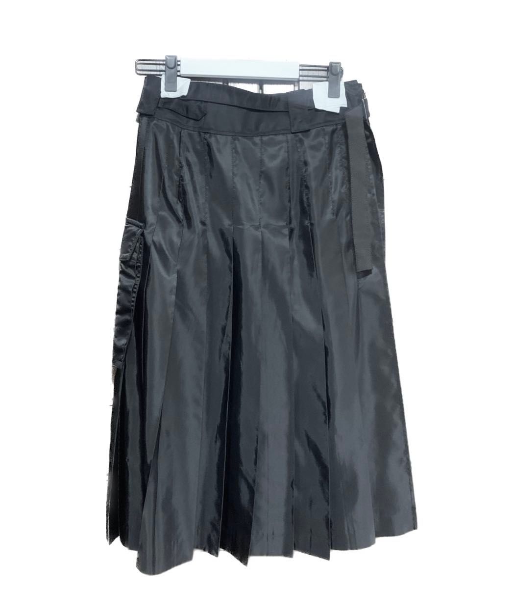 美品】sacai Nylon Twill Skirt ナイロンツイルスカート サイズ1 美品】sacai Nylon Twill Skirt ナイロンツイルスカート サイズ1