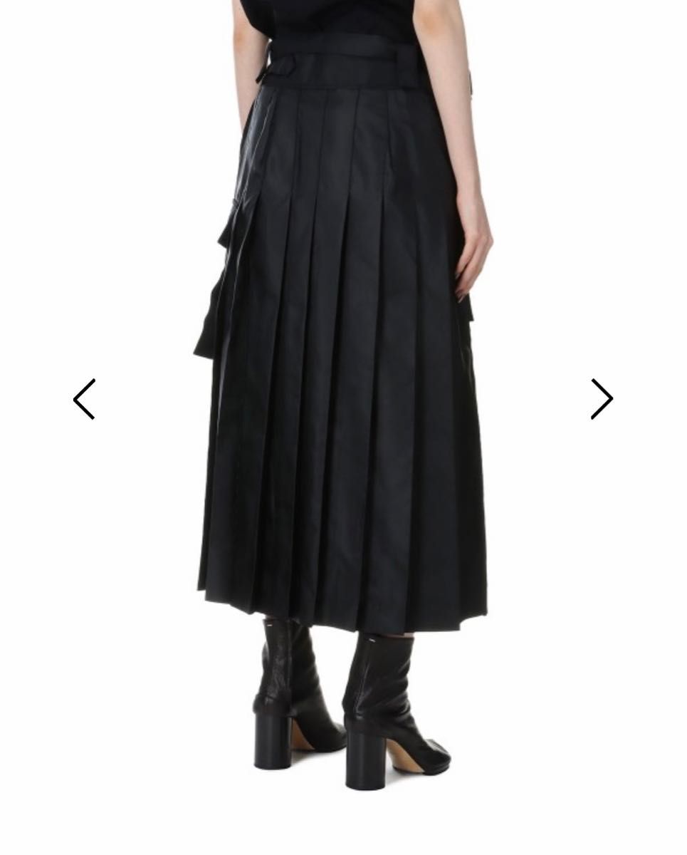 美品】sacai Nylon Twill Skirt ナイロンツイルスカート サイズ1 美品】sacai Nylon Twill Skirt ナイロンツイルスカート サイズ1