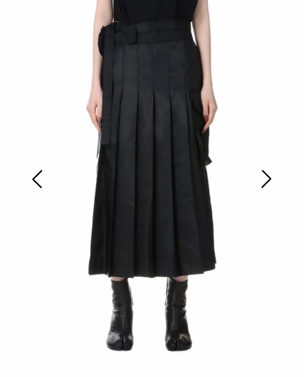 美品】sacai Nylon Twill Skirt ナイロンツイルスカート サイズ1 美品】sacai Nylon Twill Skirt ナイロンツイルスカート サイズ1