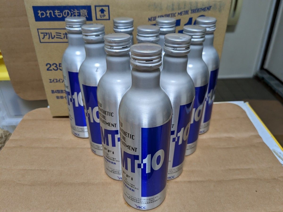エンジンオイル添加剤 MT-10 EFFI エフィ 235ml 10本 金属 エンジンオイル添加剤 MT-10 EFFI エフィ 235ml 10本 金属