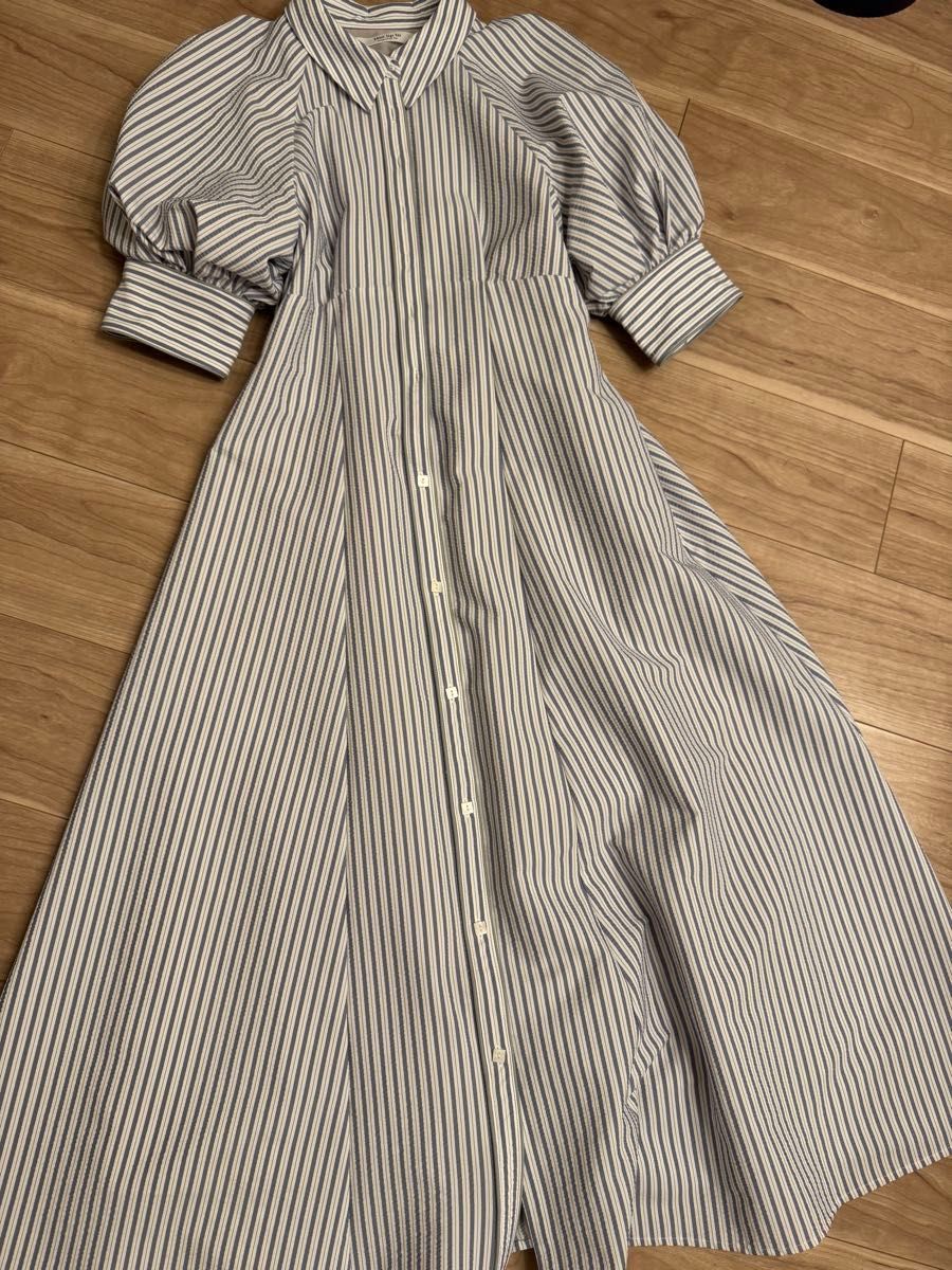 herlipto Volume Sleeve Stripe Dress M|Yahoo!フリマ(旧 herlipto Volume Sleeve Stripe Dress M|Yahoo!フリマ(旧