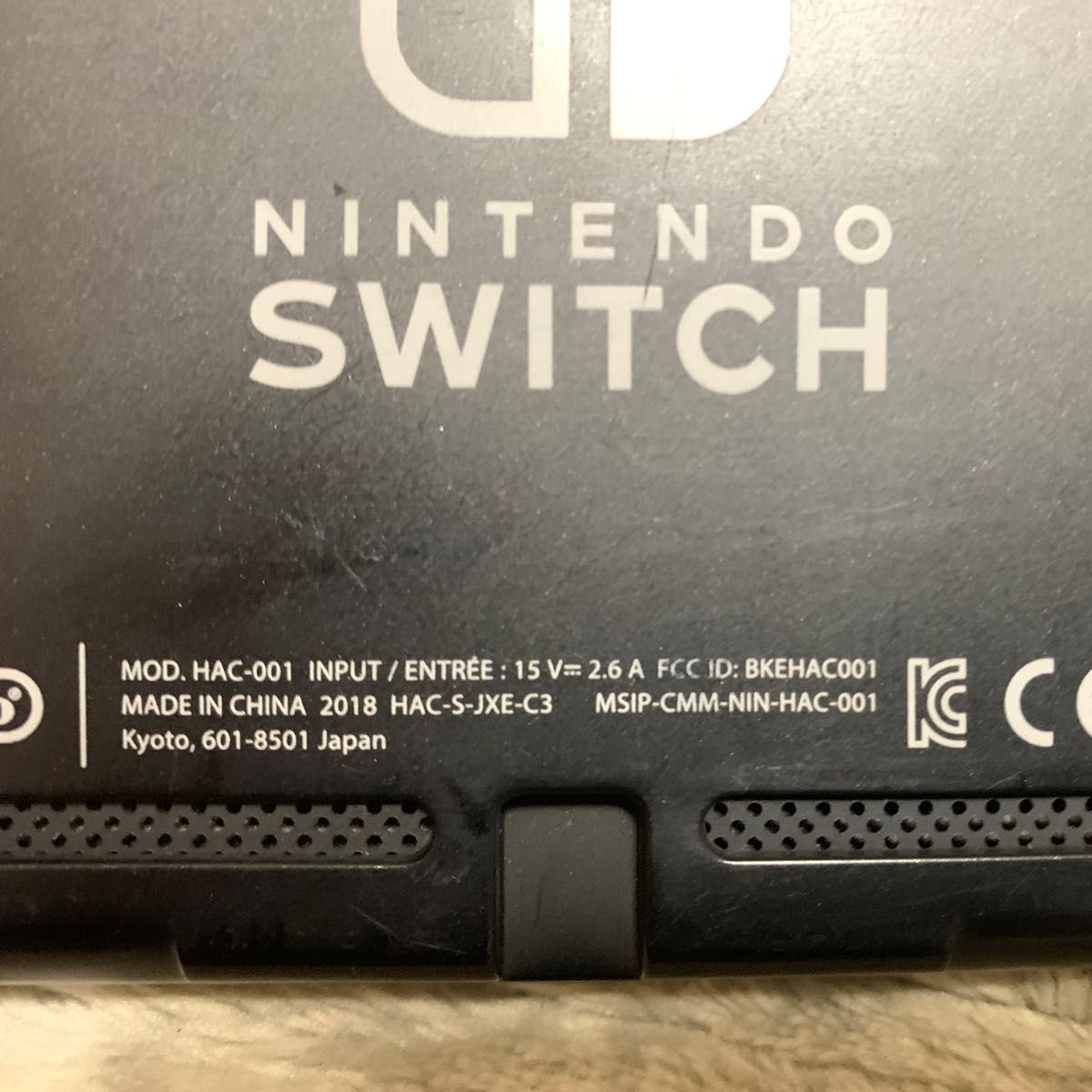 Nintendo Switch ニンテンドースイッチ 初期型 2018 本体のみ Nintendo Switch ニンテンドースイッチ 初期型 2018 本体のみ