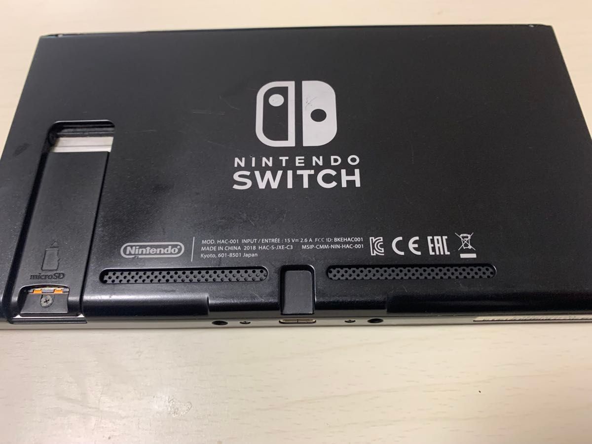 Nintendo Switch ニンテンドースイッチ 初期型 2018 本体のみ Nintendo Switch ニンテンドースイッチ 初期型 2018 本体のみ