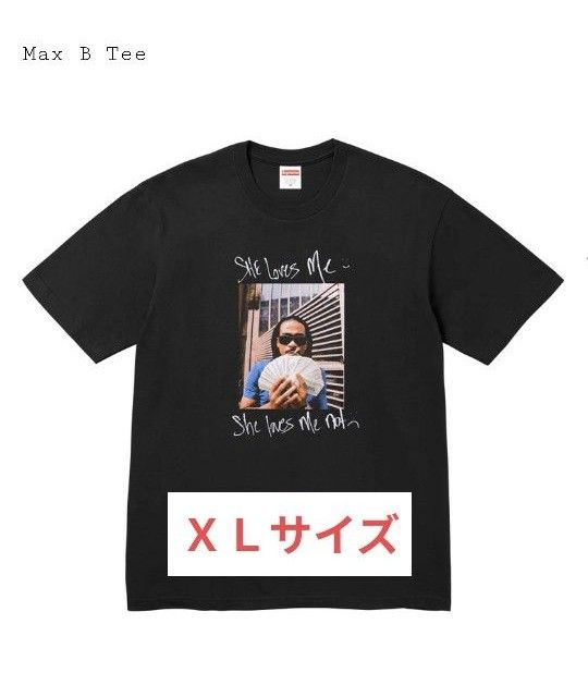 Supreme Max B Tee Black XLサイズ Tシャツ 1点のみ|Yahoo Supreme Max B Tee Black XLサイズ Tシャツ 1点のみ|Yahoo