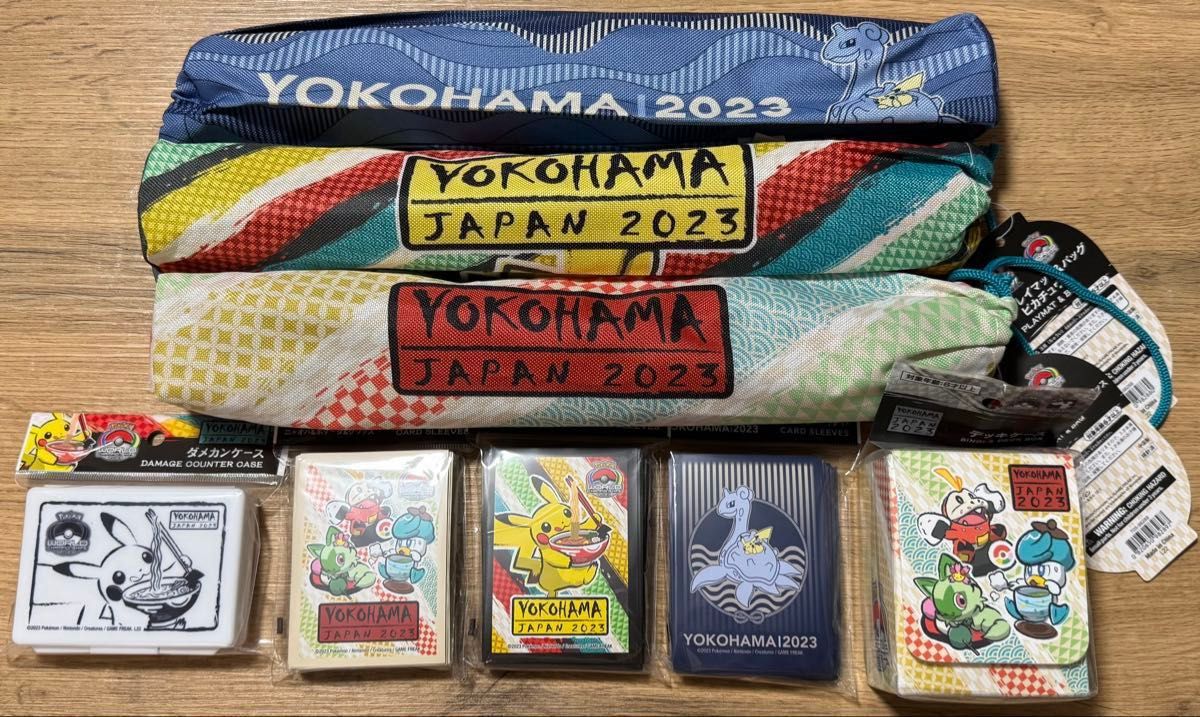 ポケモン WCS2023 横浜 限定グッズセット 新品未開封 プレイ ポケモン WCS2023 横浜 限定グッズセット 新品未開封 プレイ