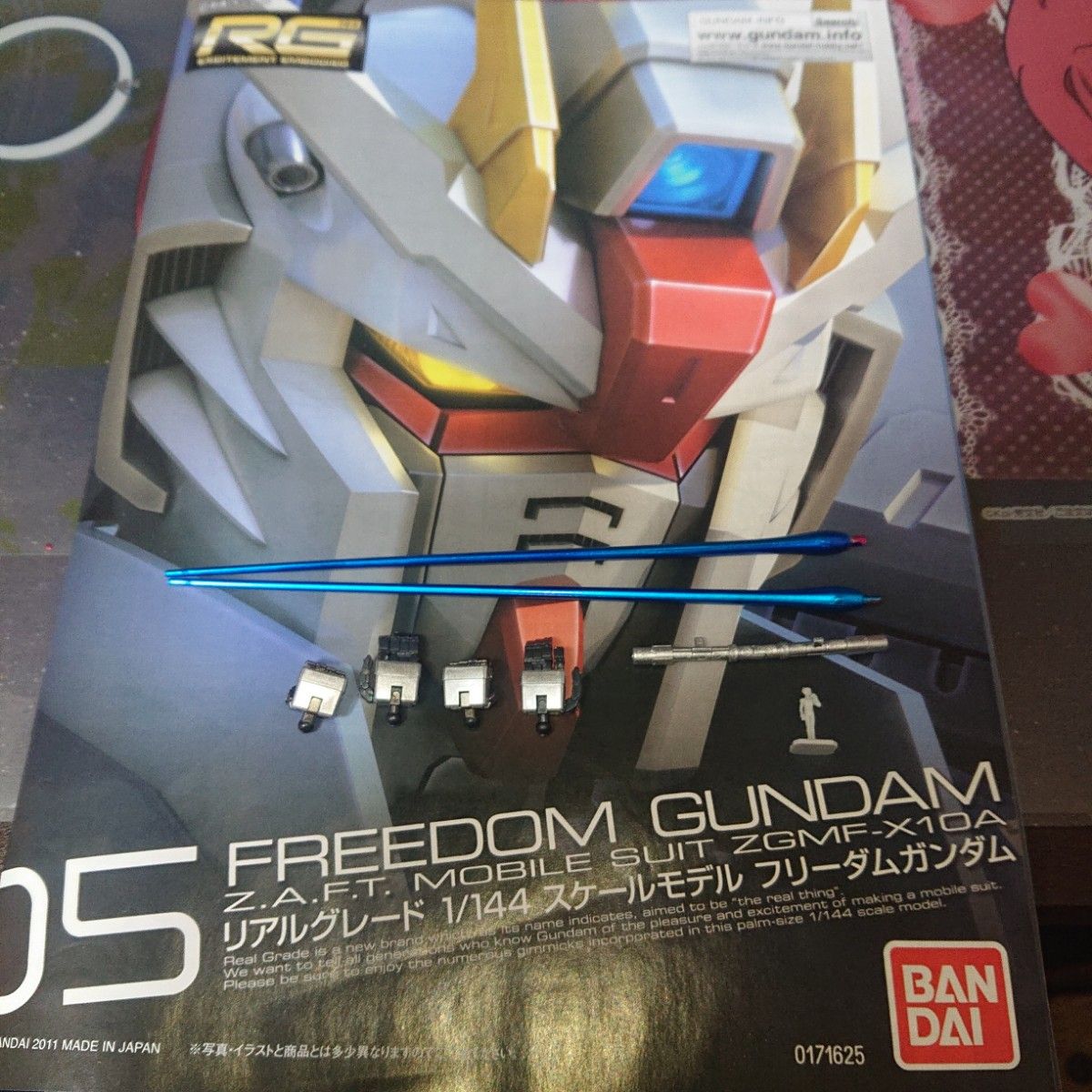 塗装完成品 RG フリーダムガンダム オリジナルカラー ジャンク品