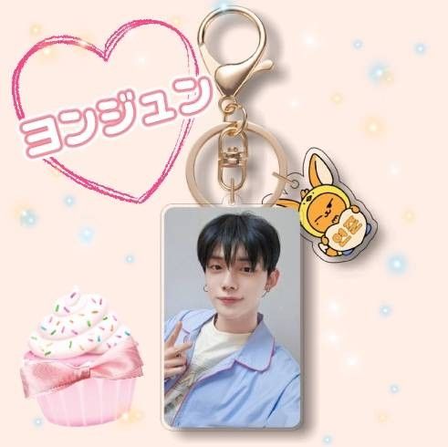 TXT ヨンジュン×ファンチュン 2P アクリルキーホルダー PPULBATU TXT ヨンジュン×ファンチュン 2P アクリルキーホルダー PPULBATU