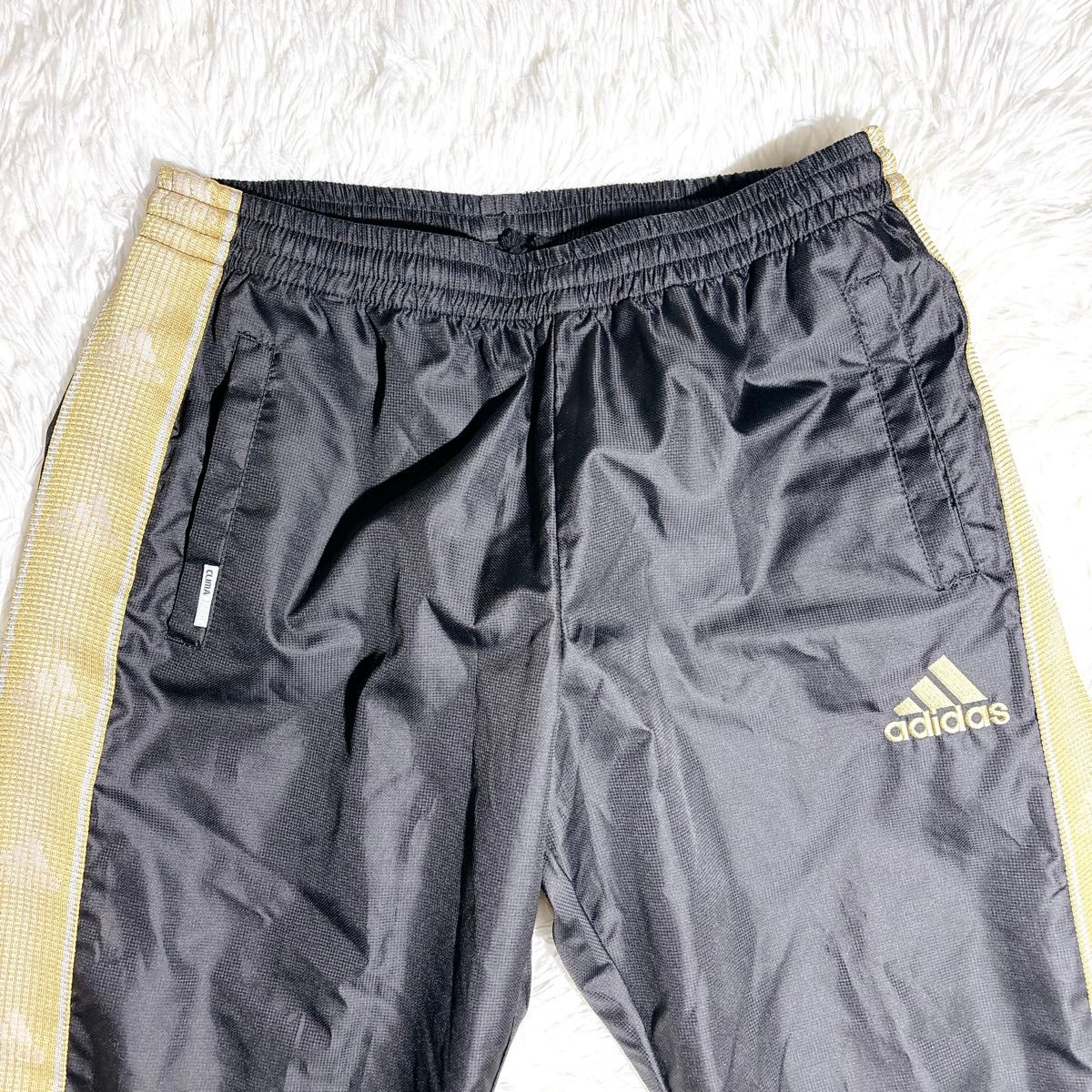 adidas 黒 金 セットアップ ジャージ デカロゴ L M 2010年製 adidas 黒 金 セットアップ ジャージ デカロゴ L M 2010年製