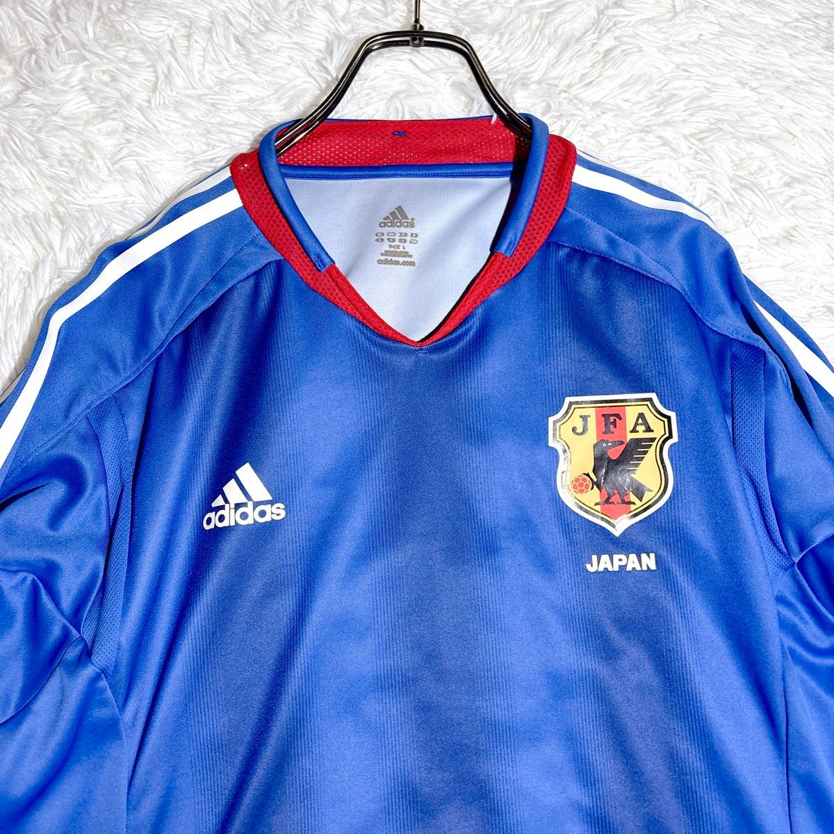 希少】 adidas 日本代表 ユニフォーム 日本製 03年製 長袖 L 希少】 adidas 日本代表 ユニフォーム 日本製 03年製 長袖 L