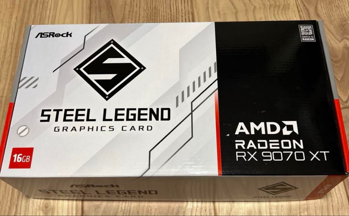 新品未開封 ASRock Radeon RX 9070 XT Steel Legend 16GB|Yahoo 新品未開封 ASRock Radeon RX 9070 XT Steel Legend 16GB|Yahoo