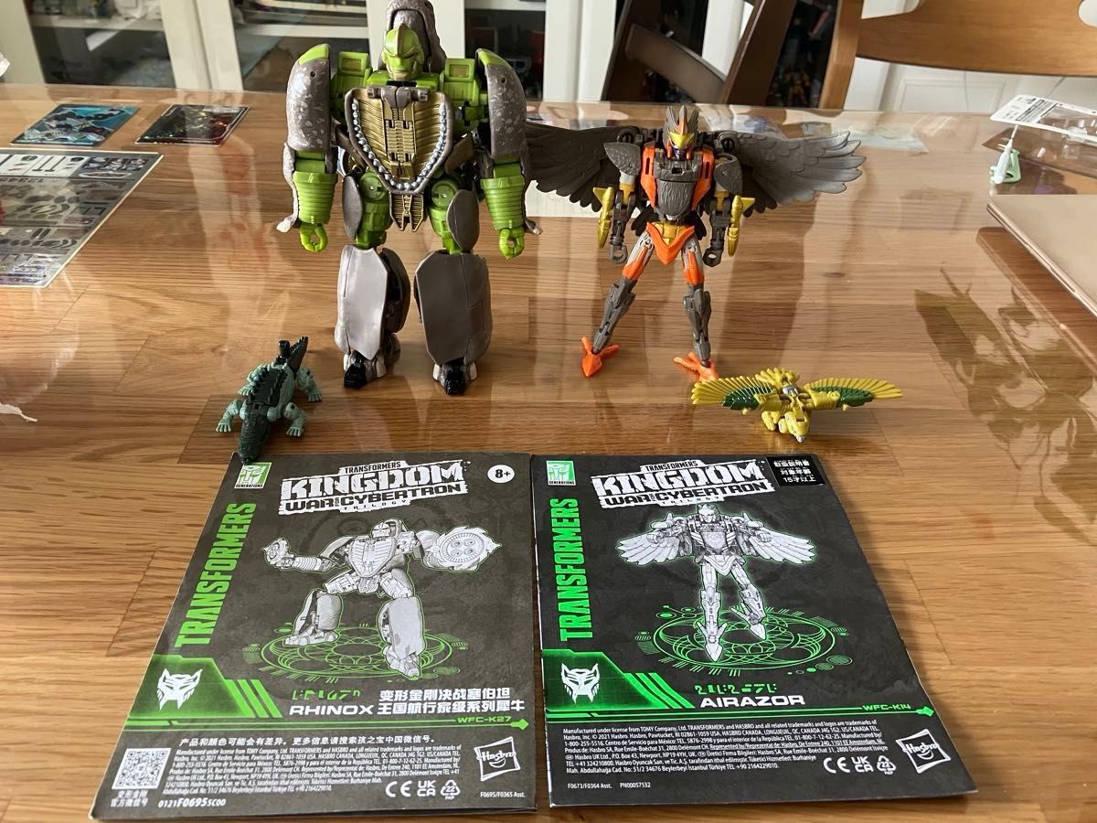 トランスフォーマー キングダムシリーズ KD-09 エアラザー&ライ トランスフォーマー キングダムシリーズ KD-09 エアラザー&ライ