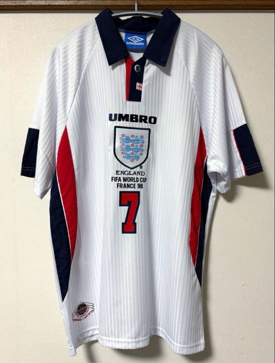 UMBRO イングランド代表 ユニフォーム 1998年 W杯モデル UMBRO イングランド代表 ユニフォーム 1998年 W杯モデル