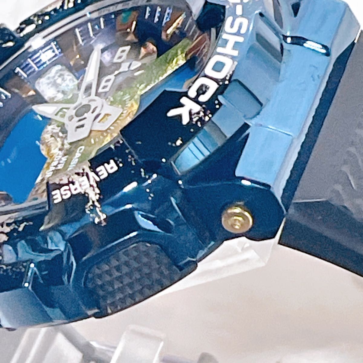 美品 CASIO G-SHOCK GM-110EARTH-1AJR 地球 Gショック 限定 美品 CASIO G-SHOCK GM-110EARTH-1AJR 地球 Gショック 限定