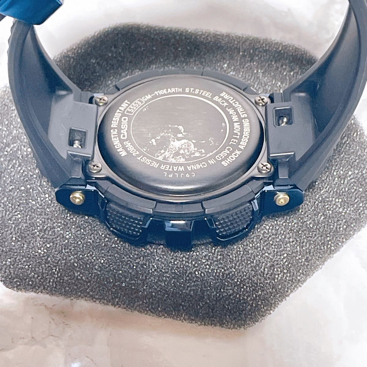 美品 CASIO G-SHOCK GM-110EARTH-1AJR 地球 Gショック 限定 美品 CASIO G-SHOCK GM-110EARTH-1AJR 地球 Gショック 限定