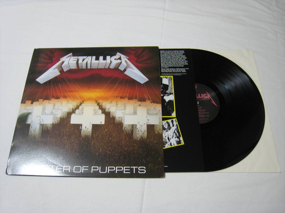 [LP] Metallica / Master of Puppets Us Board Metallica Metal Master