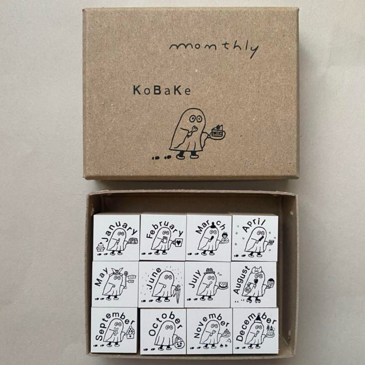 ニコレシピさんのスタンプセット コバケちゃん|Yahoo!フリマ ニコレシピさんのスタンプセット コバケちゃん|Yahoo!フリマ