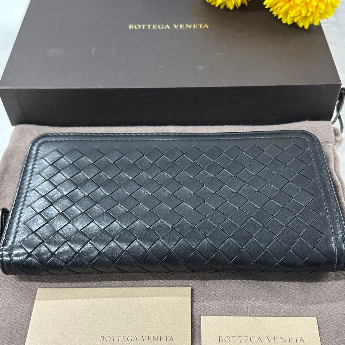 新品同様 現行 ボッテガヴェネタ BOTTEGA VENETA 財布 長財布 新品同様 現行 ボッテガヴェネタ BOTTEGA VENETA 財布 長財布