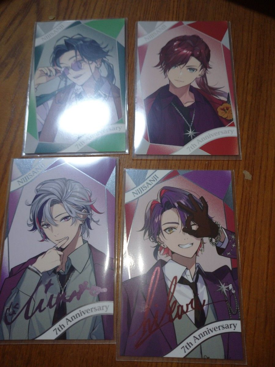 にじさんじ 7th Anniversary store 7周年 チェキ風カード A にじさんじ 7th Anniversary store 7周年 チェキ風カード A
