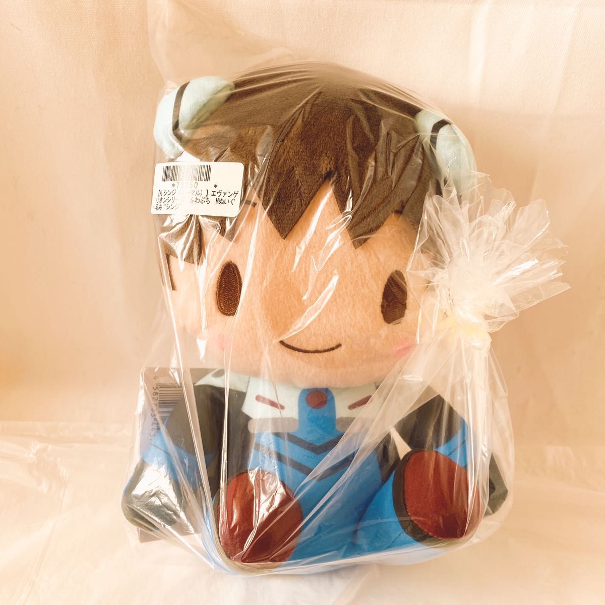 エヴァンゲリオン 碇シンジ ぬいぐるみ 新作 プライズ ふわぷち エヴァンゲリオン 碇シンジ ぬいぐるみ 新作 プライズ ふわぷち