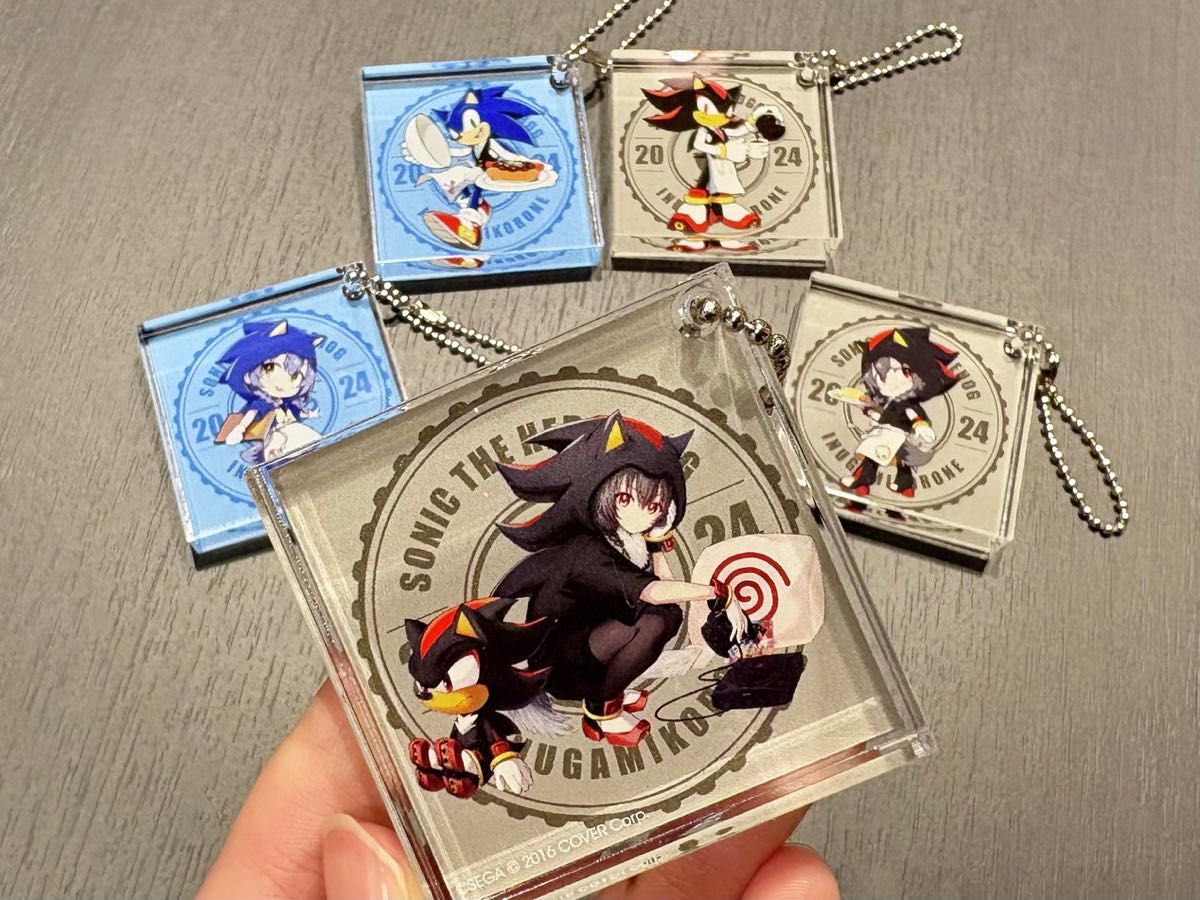 ソニころ2024 アクリルブロックキーホルダー 等身シャドころ ソニころ2024 アクリルブロックキーホルダー 等身シャドころ