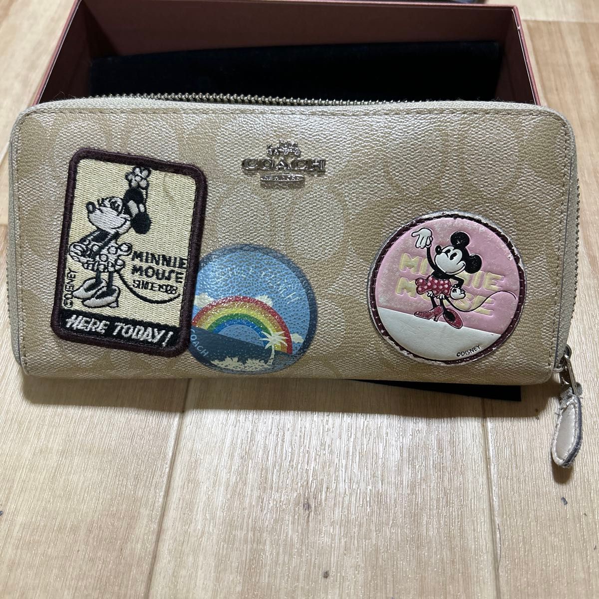 COACH 長財布 ミニーマウス コラボ ベージュ|Yahoo!フリマ(旧 COACH 長財布 ミニーマウス コラボ ベージュ|Yahoo!フリマ(旧