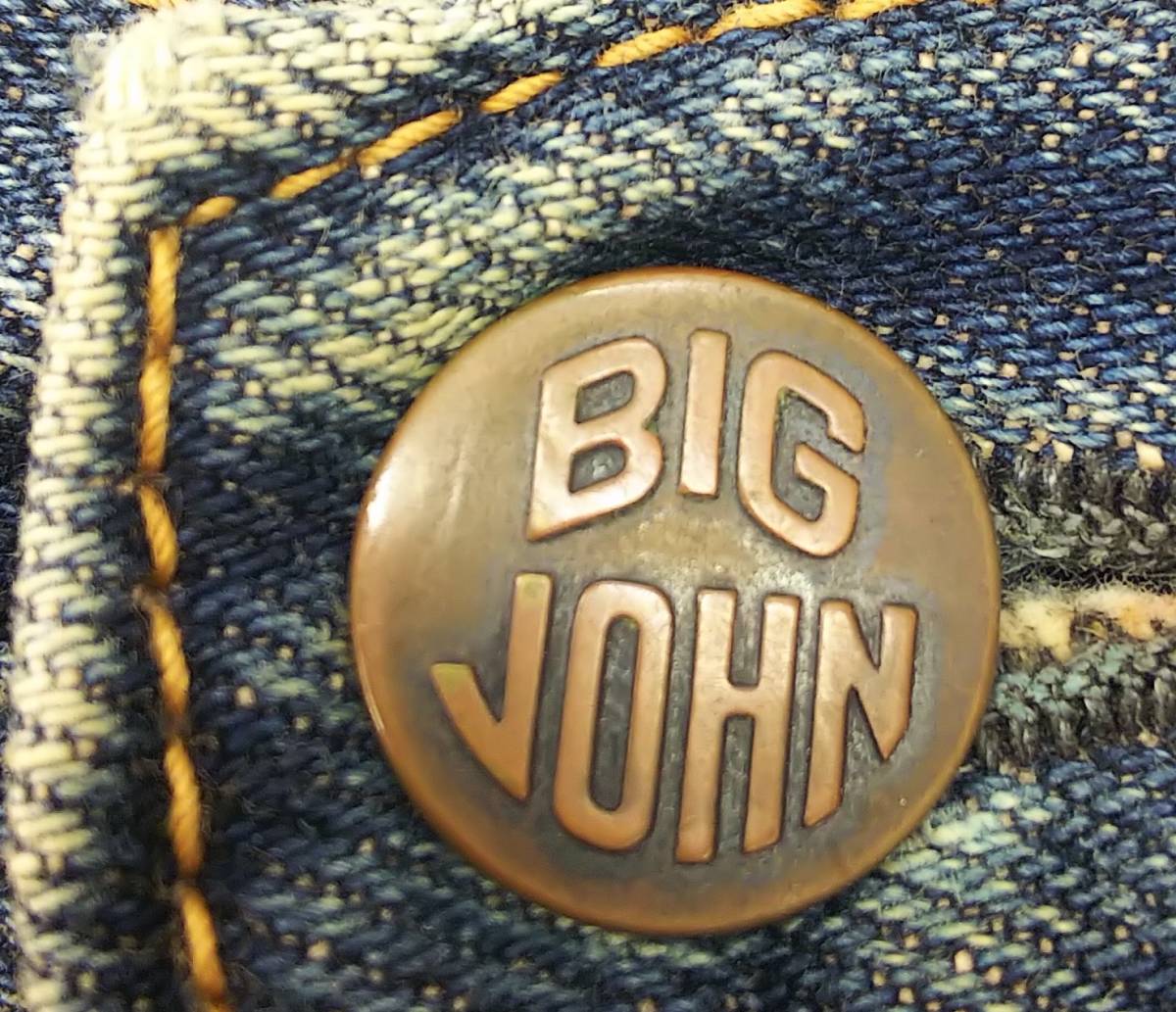■BIG JOHN　Ｍサイズ　半パンツ　短パン　ジーンズ　ビックジョン　デニム　春夏　＃1806_画像4
