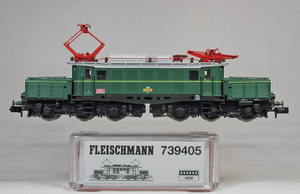 FLEISCHMANN #739405 OeBB( Austria National Railways ) 1020 type electric locomotive (Ex. BR E94) green preservation machine Ep.5