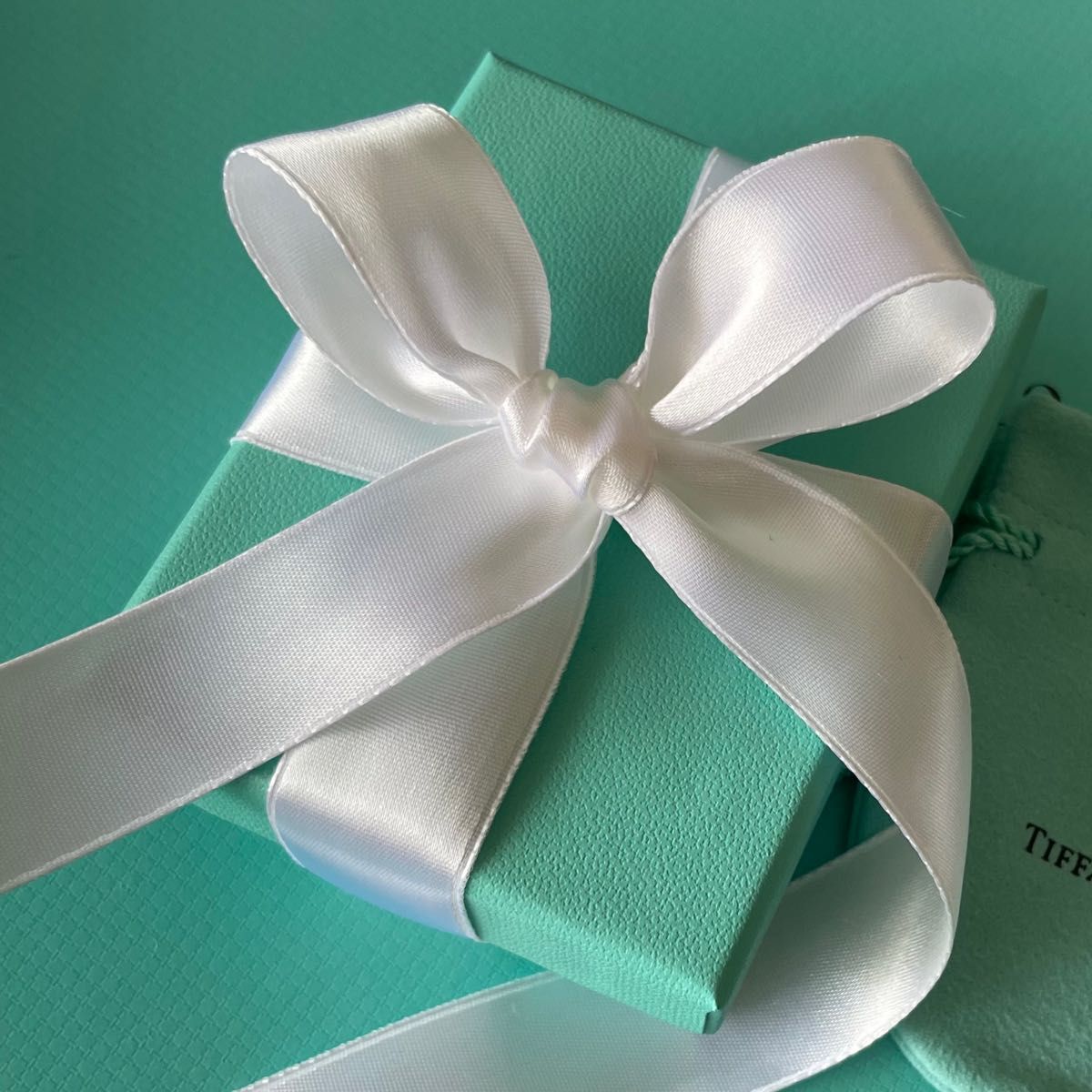 未使用・旧旧タイプ】TIFFANY ティファニー 空箱 巾着 リボン 6 未使用・旧旧タイプ】TIFFANY ティファニー 空箱 巾着 リボン 6