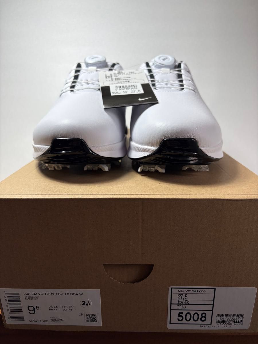 新品未使用】NIKE ゴルフシューズ AIR ZM VICTORY TOUR 3 BOA W 新品未使用】NIKE ゴルフシューズ AIR ZM VICTORY TOUR 3 BOA W