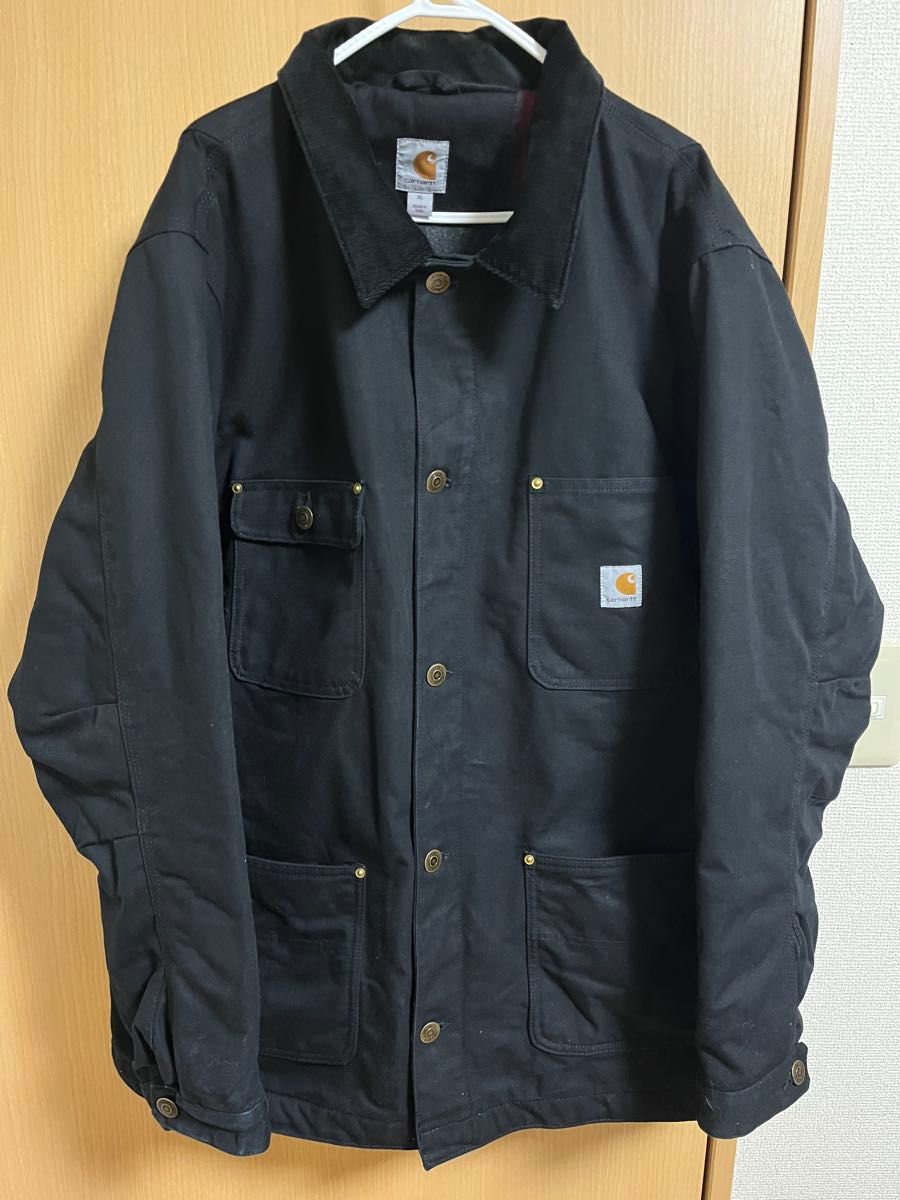 Carhartt カーハート チョアコート カバーオール ブラック Carhartt カーハート チョアコート カバーオール ブラック