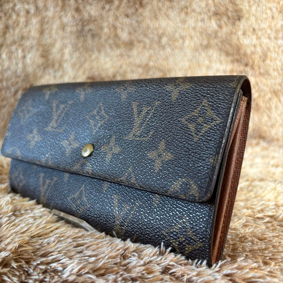 LOUIS 財布 モノグラム ヴィトン ルイヴィトン レザー 長財布 LOUIS 財布 モノグラム ヴィトン ルイヴィトン レザー 長財布