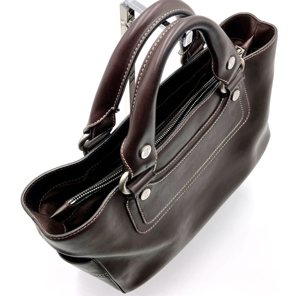 美品】CELINE セリーヌ ブギーバッグ ハンドバッグ トートバッグ 美品】CELINE セリーヌ ブギーバッグ ハンドバッグ トートバッグ