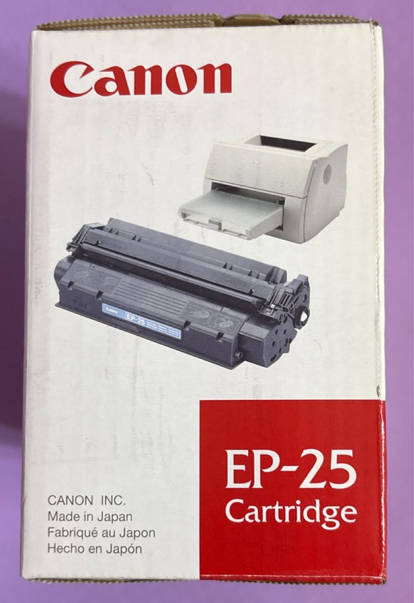 未開封 CANON EP-25トナー 純正品 CN-EP-25J|Yahoo!フリマ(旧 未開封 CANON EP-25トナー 純正品 CN-EP-25J|Yahoo!フリマ(旧