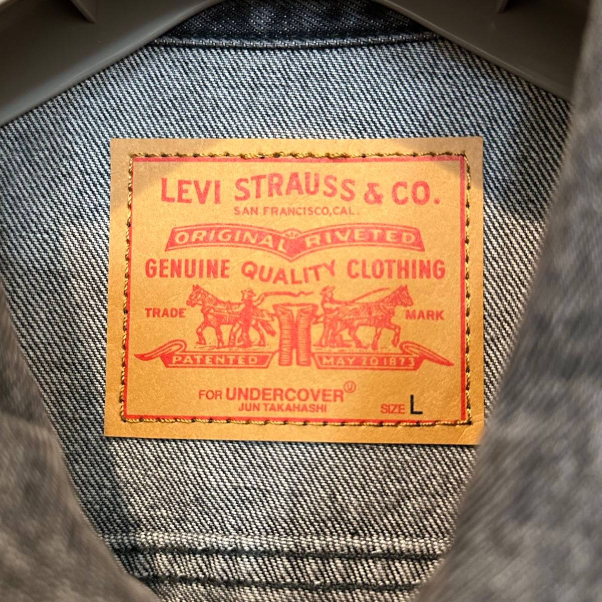UNDERCOVER × LEVI'S アンダーカバー リーバイス 1st デニム UNDERCOVER × LEVI'S アンダーカバー リーバイス 1st デニム