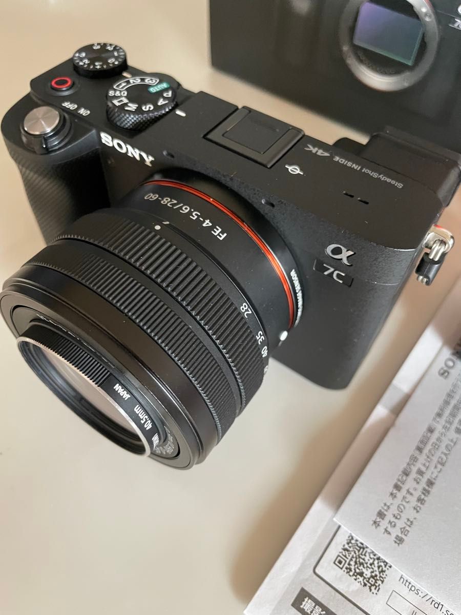 美品】SONY α7c ボディ レンズSEL2860 セット ブラック|Yahoo 美品】SONY α7c ボディ レンズSEL2860 セット ブラック|Yahoo