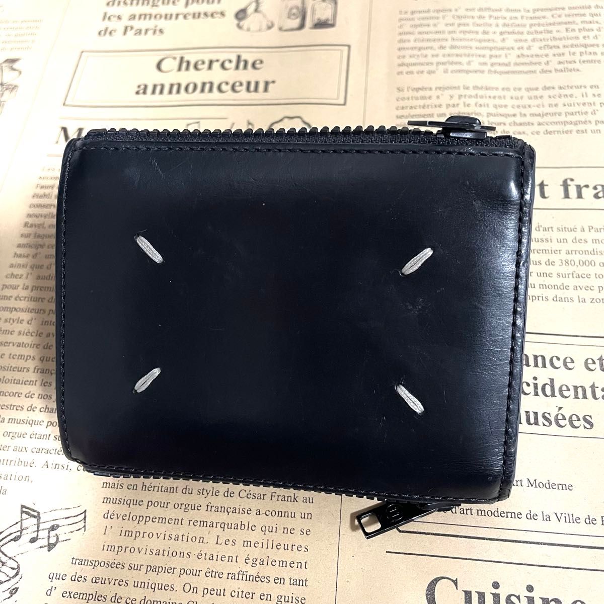 メゾンマルジェラ 三つ折り財布 4ステッチ メンズ 折り財布 メゾンマルジェラ 三つ折り財布 4ステッチ メンズ 折り財布
