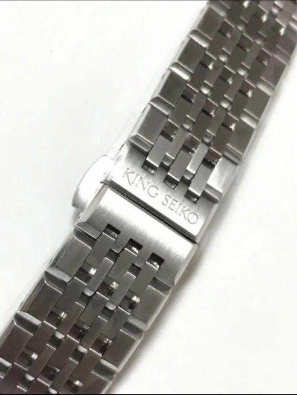 新品未使用 純正SEIKO復刻キングセイコー ブレスレット メタル 新品未使用 純正SEIKO復刻キングセイコー ブレスレット メタル