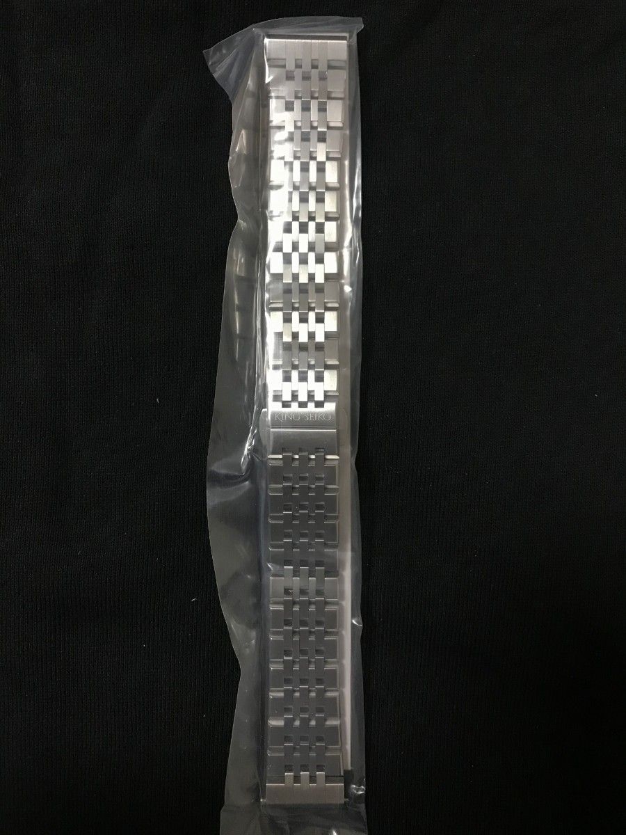 新品未使用 純正SEIKO復刻キングセイコー ブレスレット メタル 新品未使用 純正SEIKO復刻キングセイコー ブレスレット メタル