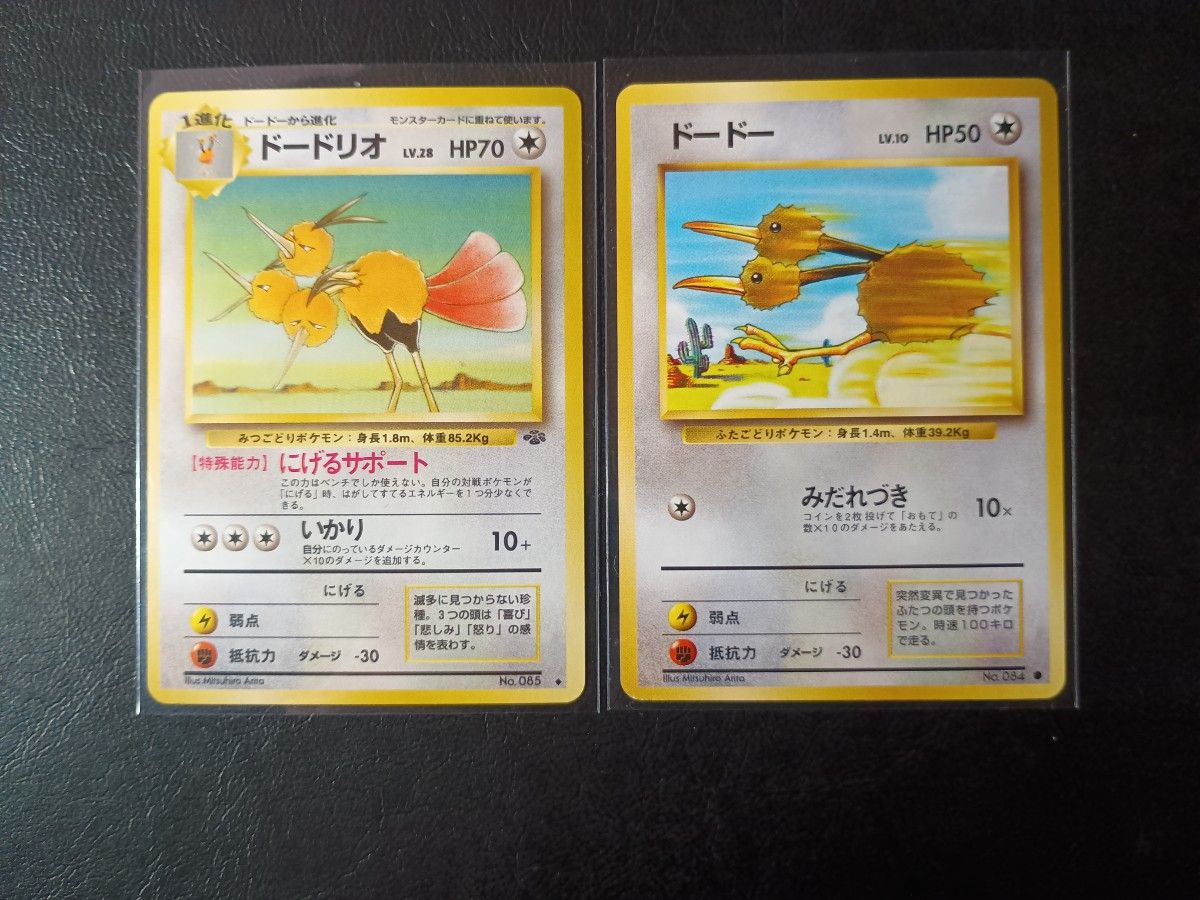 ポケモンカード 旧裏 旧裏面 ドードリオ ドードー 英語名 Dodrio ポケモンカード 旧裏 旧裏面 ドードリオ ドードー 英語名 Dodrio