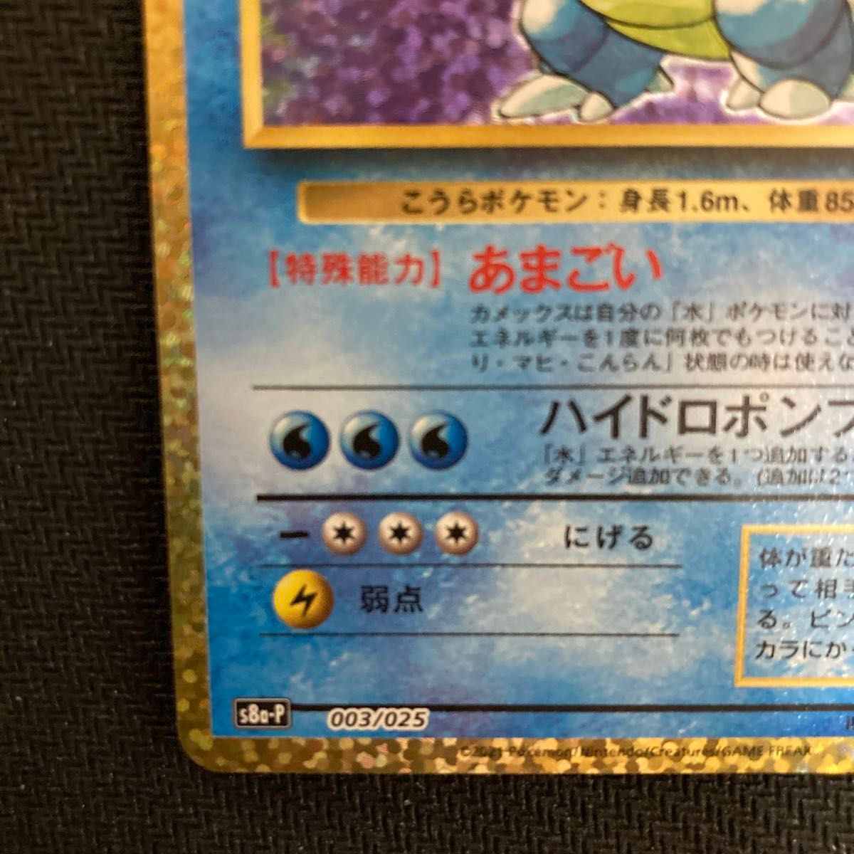 ポケモンカード ポケモンカードゲーム ポケカ カメックスex SAR ポケモンカード ポケモンカードゲーム ポケカ カメックスex SAR