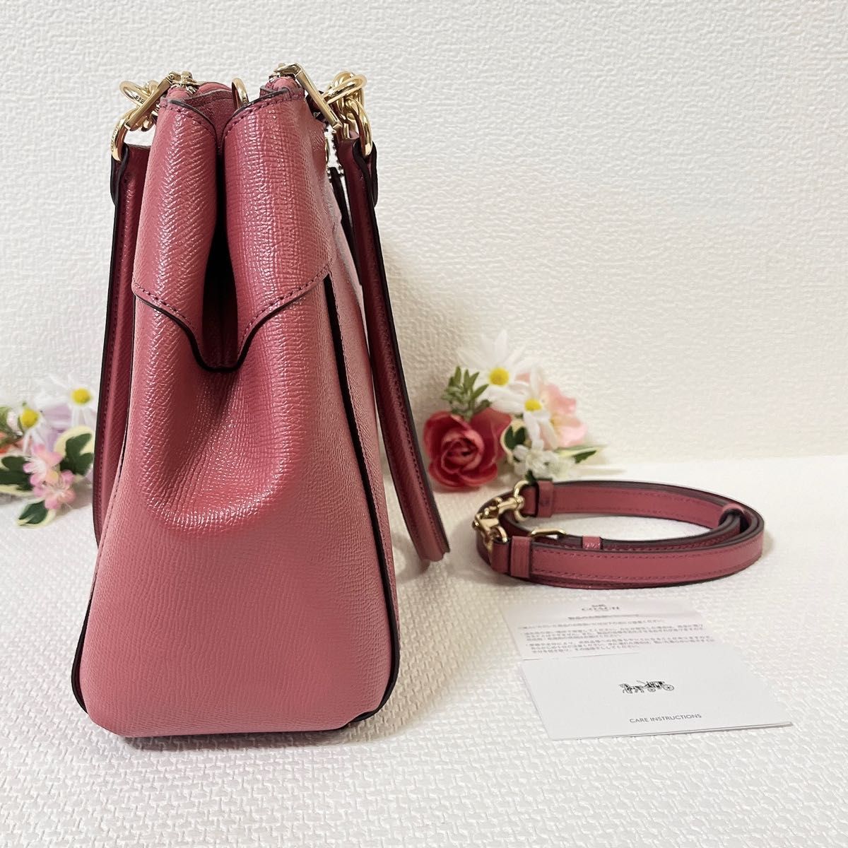 未使用に近い COACH コーチ ショルダーバッグ 2WAY トートバッグ 未使用に近い COACH コーチ ショルダーバッグ 2WAY トートバッグ